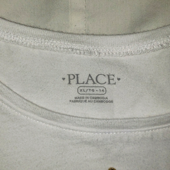 Girl's Long Sleeve Unicorn Shirt - Picture 3 of 3